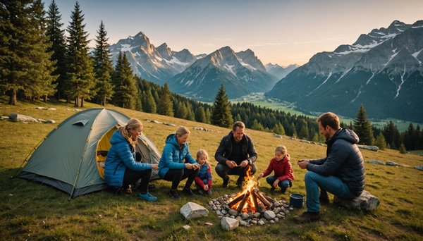 Le camping familial idéal dans les hautes-alpes